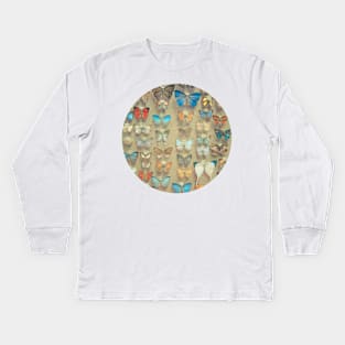 The Butterfly Collection II Kids Long Sleeve T-Shirt